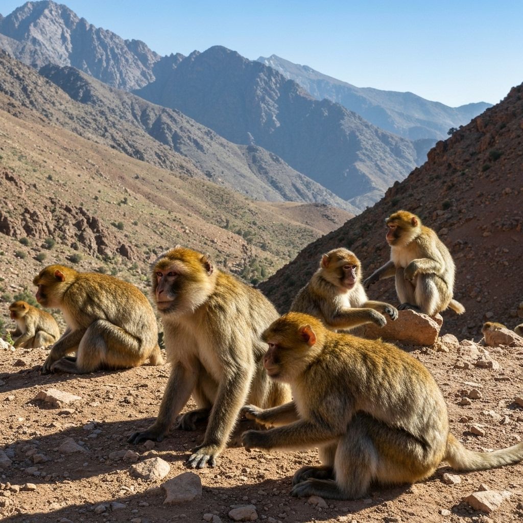 Barbary Macaques
